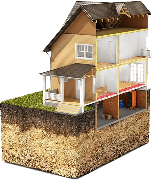 Panouri SIP - Structură 3D