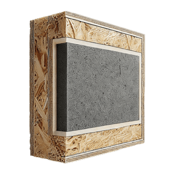 Panou SIP OSB3 cu polistiren grafitat EPS 100