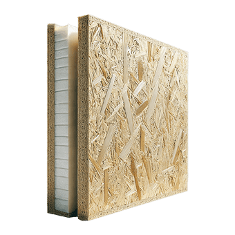 Panou SIP OSB3 cu polistiren EPS 100 alb