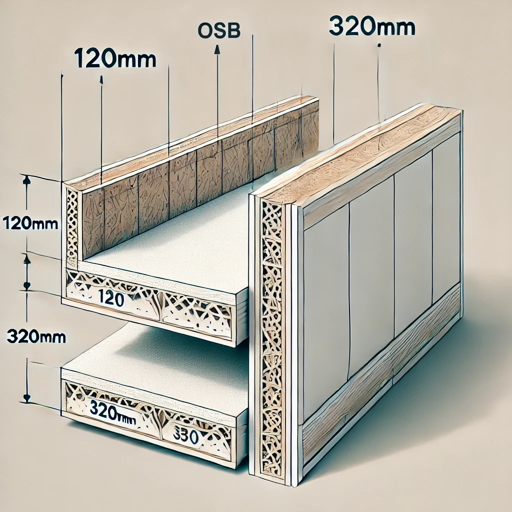 Panouri SIP 120mm vs 320mm – Ghidul complet pentru alegerea corectă